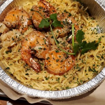 Nguyen's Kitchen - Garlic shrimp noodles - Vietnamese Near Me - Orange, California