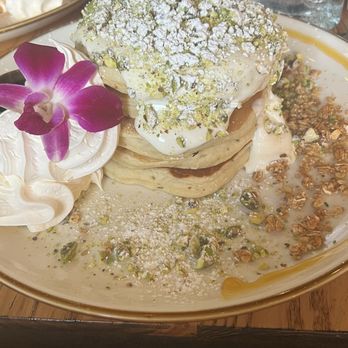 Bistrology - Pistachio pancakes - Breakfast & Brunch Near Me - Miramar Beach, Florida