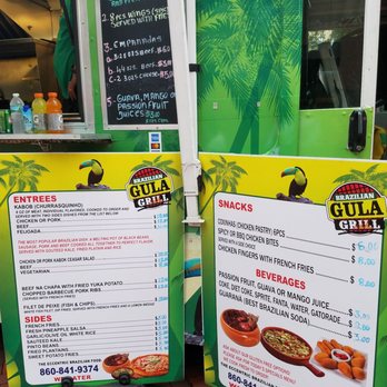 Brazilian Gula Grill - Menu - Food Trucks Near Me Brazilian Gula Grill - Menu - Food Trucks Near Me