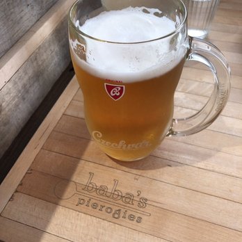 Baba's Pierogies - Czech tap beer - Modern European Near Me - Brooklyn, New York Baba's Pierogies - Czech tap beer - Modern European Near Me - Brooklyn, New York