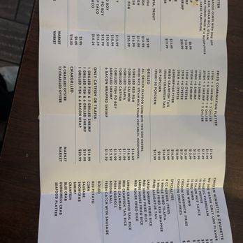 Mike's Seafood - Menu - Cajun/Creole Near Me - Houston, Texas