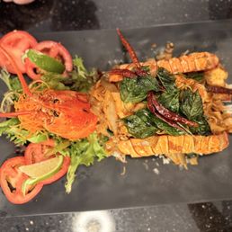 Lobster Lover.... This dish was served on Kee Mao.