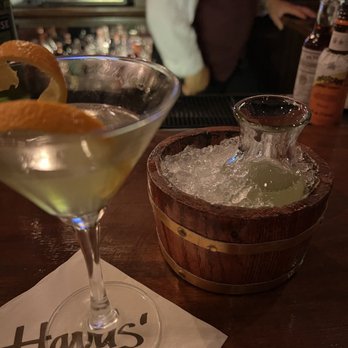 Harris' Restaurant - A "bartender's drink" ;) - Steakhouses Near Me - San Francisco, California