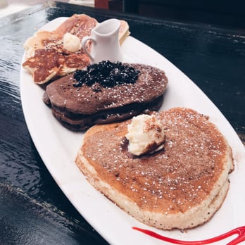 Breakfast Republic - Pancake flight! Bacon, Oreo, and Churro! - Breakfast & Brunch Near Me - San Diego, California Breakfast Republic - Pancake flight! Bacon, Oreo, and Churro! - Breakfast & Brunch Near Me - San Diego, California