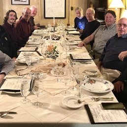 The private library dining room (9+ people required).