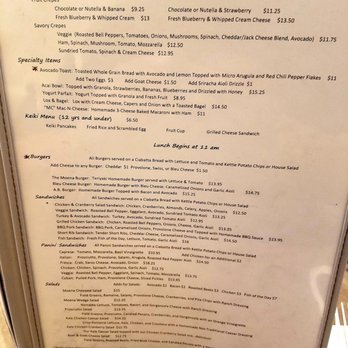 Moena Café - The menu as of July 7, 2018 - Cafes Near Me - Honolulu, Hawaii Moena Café - The menu as of July 7, 2018 - Cafes Near Me - Honolulu, Hawaii