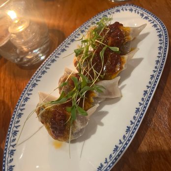 Community Tavern - Chicken & Kimchi Dumplings - New American Near Me - Chicago, Illinois