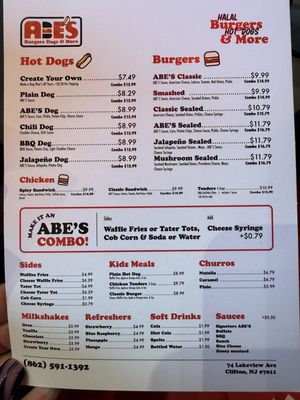 Menu photo 3 Abes Clifton, NJ Menu photo 3 Abes Clifton, NJ