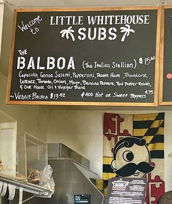 Menu photo 3 Little White House Subs Key West, FL