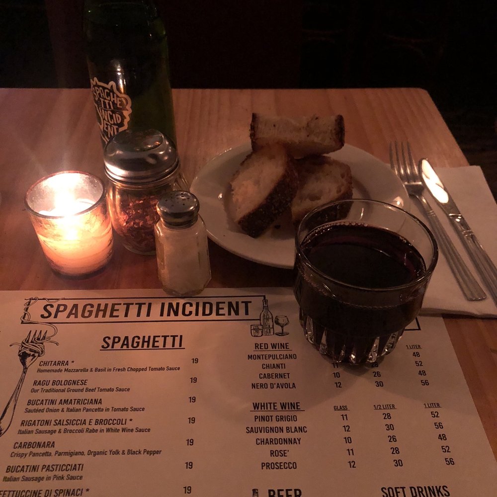 Spaghetti Incident - Menu - Italian Near Me - New York, New York Spaghetti Incident - Menu - Italian Near Me - New York, New York