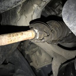 Boot twisted from alignment Boot twisted from alignment