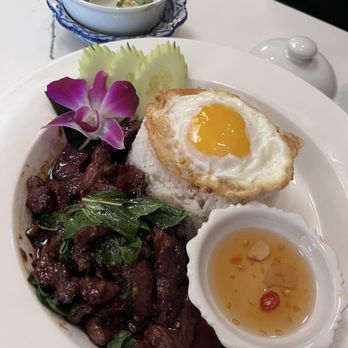 Osha Thai Napa - "Ka Pow" Flat Iron Steak - Thai Near Me - Napa, California