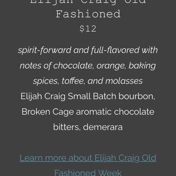 Broken Cage - Menu - Cocktail Bars Near Me - Orlando, Florida Broken Cage - Menu - Cocktail Bars Near Me - Orlando, Florida