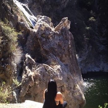 Paradise Falls - Enjoying the waterfall - Hiking Near Me - Thousand Oaks, California