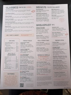Menu photo 3 Snooze, an A.M. Eatery Boulder, CO