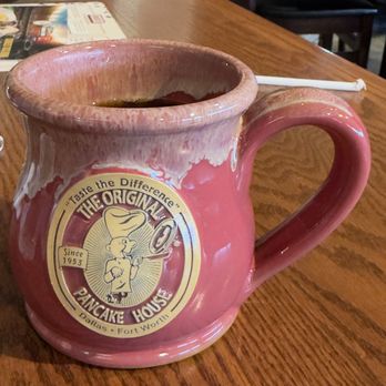 The Original Pancake House - Love their beautifully crafted coffee mugs. - Breakfast & Brunch Near Me - Fort Worth, Texas