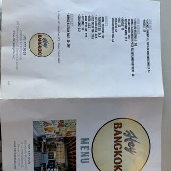 Hey Bangkok! - Thai Near Me - Denver, Colorado
