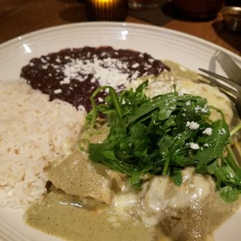 Meso Maya Comida y Copas - Chicken enchiladas with sour cream sauce - Mexican Near Me - Dallas, Texas Meso Maya Comida y Copas - Chicken enchiladas with sour cream sauce - Mexican Near Me - Dallas, Texas