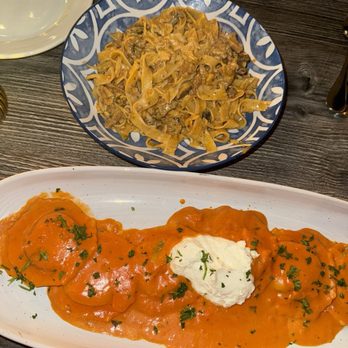 Rusticucina - Cheese wheel pasta and lobster ravioli - Italian Near Me - San Diego, California Rusticucina - Cheese wheel pasta and lobster ravioli - Italian Near Me - San Diego, California
