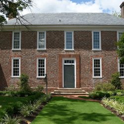 Vaux Hall Farm - Vaux Hall Manor Home, circa 1710.