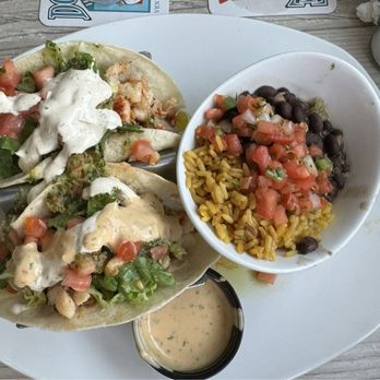 Dockside Waterfront Grill - Grouper tacos - Seafood Near Me - Venice, Florida Dockside Waterfront Grill - Grouper tacos - Seafood Near Me - Venice, Florida