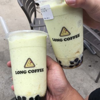 Long Coffee - Durian avocado smoothie - Coffee & Tea Near Me - Houston, Texas