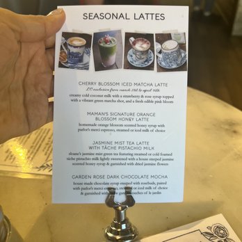 maman - Seasonal latte menu - Breakfast & Brunch Near Me - Bethesda, Maryland