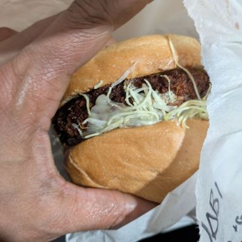 Katsu Burger - This is the worst burger that I think they've ever made. I'm not sure why this happened but I was overcharged $20 - Japanese Near Me - Seattle, Washington