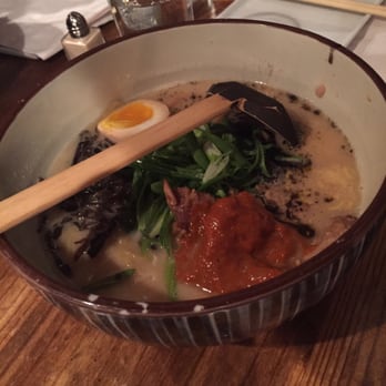 Ramen Wasabi - Tonkatsu ramen with spicy umami. Delicious!!!! - Ramen Near Me - Chicago, Illinois