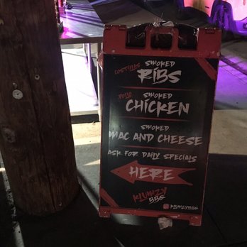 Klumzy BBQ - Their sign from street view. - Barbeque Near Me - San Bernardino, California
