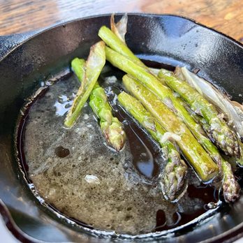 Forge Pizza - Wood roasted asparagus. More steamed than roasted. - Pizza Near Me - Oakland, California