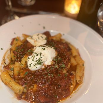 Paisano's Restaurant - Oxtail ragu burrata rigatoni - Italian Near Me - Rutherford, New Jersey Paisano's Restaurant - Oxtail ragu burrata rigatoni - Italian Near Me - Rutherford, New Jersey