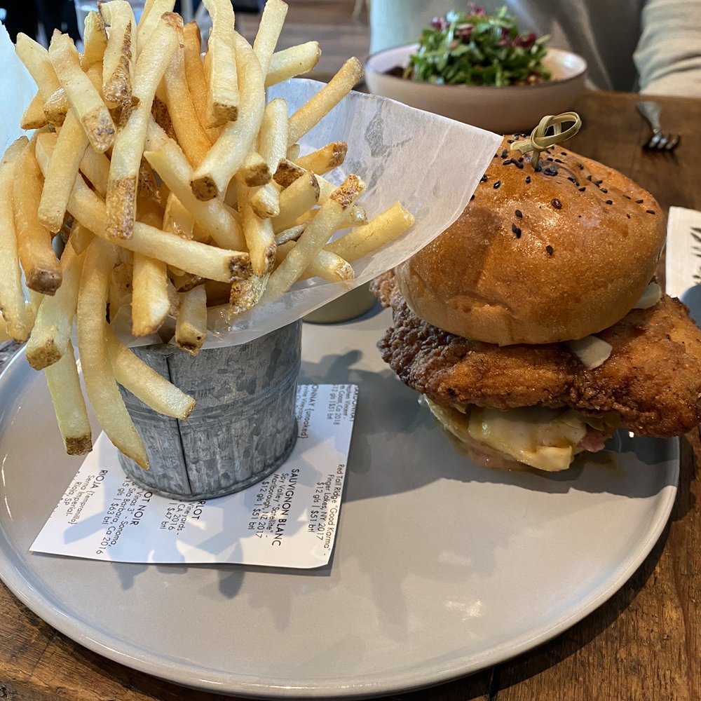 Sovana Bistro - Korean fried chicken sandwich - Mediterranean Near Me - East Marlborough, Pennsylvania Sovana Bistro - Korean fried chicken sandwich - Mediterranean Near Me - East Marlborough, Pennsylvania