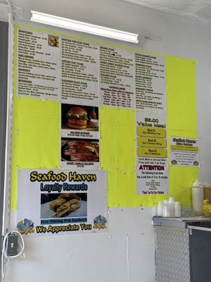 Menu photo 2 seafood haven Tobyhanna, PA