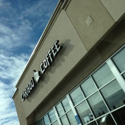 the exterior of a coffee shop
