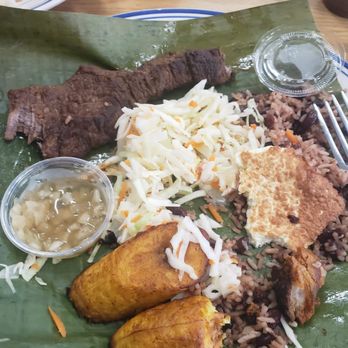 El Chante Comedor y Fritanga - Carne Asada- horrible. Not juicy and tasted like fish. Plantains we're not ripe - Nicaraguan Near Me - Wheaton, Maryland