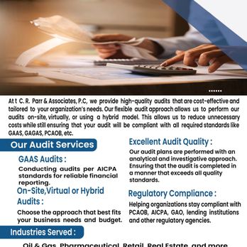 C R Parr & Associates P C - Audit Services in Texas - Accountants Near Me - Hurst, Texas C R Parr & Associates P C - Audit Services in Texas - Accountants Near Me - Hurst, Texas