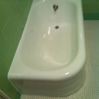 Gateway Porcelain Refinishing - Old corner tub Margo & I refinished in 2014 - Refinishing Services Near Me - Saint Louis, Missouri Gateway Porcelain Refinishing - Old corner tub Margo & I refinished in 2014 - Refinishing Services Near Me - Saint Louis, Missouri