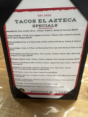 El Azteca by null