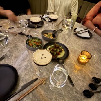 Animae - Espresso martini, Hunan lamb chops, crispy pig ear, wonton - Asian Fusion Near Me - San Diego, California