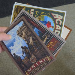 US Post Office - Sending post cards