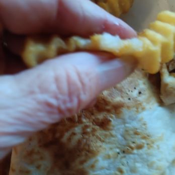 Lucky's Bar and Restaurant - grease coming out of cold french fry - Pizza Near Me - Eutawville, South Carolina Lucky's Bar and Restaurant - grease coming out of cold french fry - Pizza Near Me - Eutawville, South Carolina