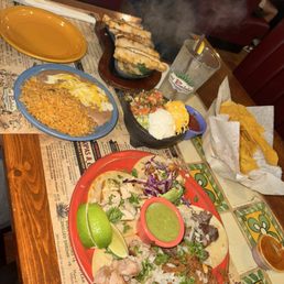 Fajitas Grilled Chicken & Taco Sampler Fajitas Grilled Chicken & Taco Sampler