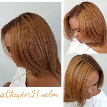 Chapter 21 Salon - #ash blonde natural silk press - Hair Salons Near Me - Atlanta, Georgia Chapter 21 Salon - #ash blonde natural silk press - Hair Salons Near Me - Atlanta, Georgia