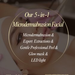 Monique Kim's Skincare - Our 5-in-1 microdermabrasion facial combo in one powerful session