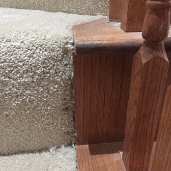 Factory Flooring Liquidators - Very unprofessional job on stairs - Flooring Near Me - Carrollton, Texas Factory Flooring Liquidators - Very unprofessional job on stairs - Flooring Near Me - Carrollton, Texas