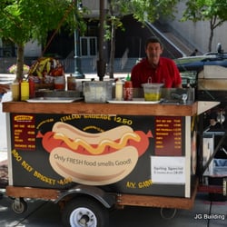 Saray Hot Dogs - I've been eating here for 4 years.  Best deal in Denver.