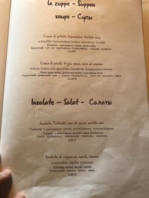 Menu photo 6 Tubladel Ortisei, BZ