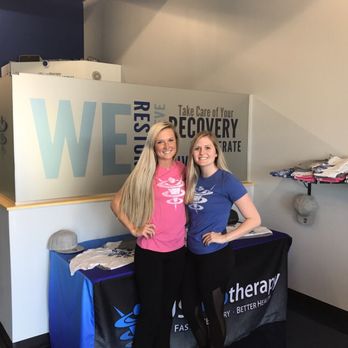US Cryotherapy - Kaeli and Candace, two of our friendly technicians that will guide you through your Cryo experience. - Cryotherapy Near Me - Memphis, Tennessee US Cryotherapy - Kaeli and Candace, two of our friendly technicians that will guide you through your Cryo experience. - Cryotherapy Near Me - Memphis, Tennessee