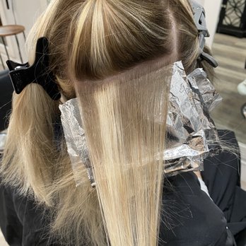 A Valeria Boss Salon - This is what my stylist was fixing after the girl who did it told me she had done hair for 6 years at the salon - Hair Salons Near Me - Springfield, Missouri